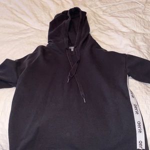 cropped hoodie